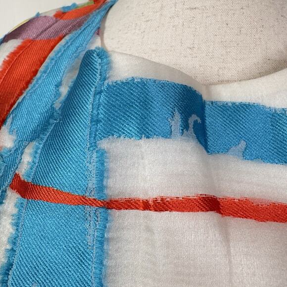 Andrew Gn Runway Dress SS15 Multicolor Abstract Print Silk Blend Mini 36 NWT - Picture 6 of 14